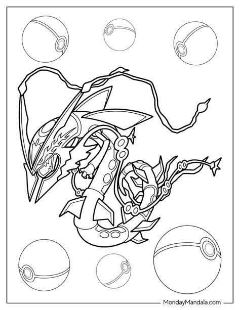 mega rayquaza drawing|mega rayquaza coloring sheet.